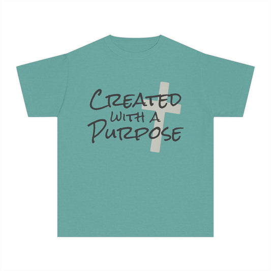 Youth Created with Purpose Tee