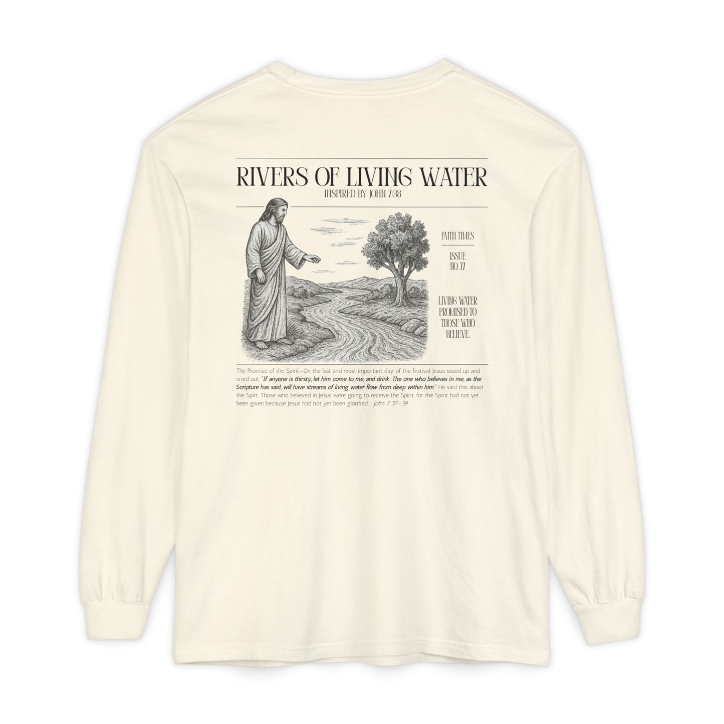 Rivers of Living Water Long Sleeve Tee